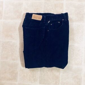 Cherokee Women’s Dark Blue Corduroy Pants